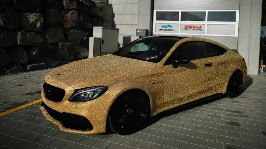 What Is a Glitter Car Wrap Reflective Vinyl That Sparkles in Sunlight