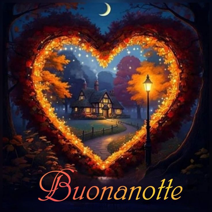 buonanotte bellissimi buona serata