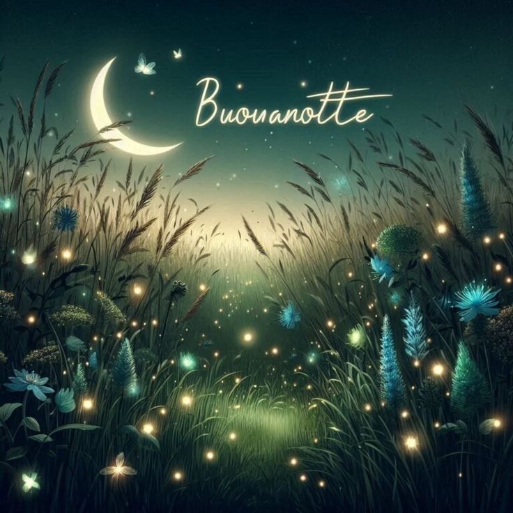 buonanotte estiva divertente immagini