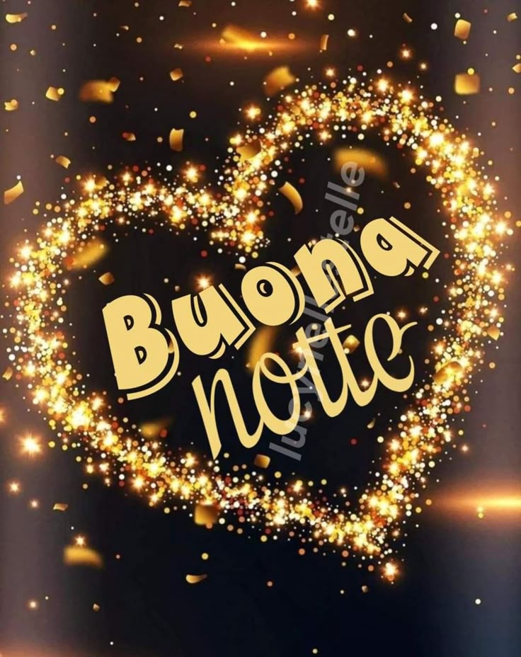 dolce cuore mio buonanotte immagini