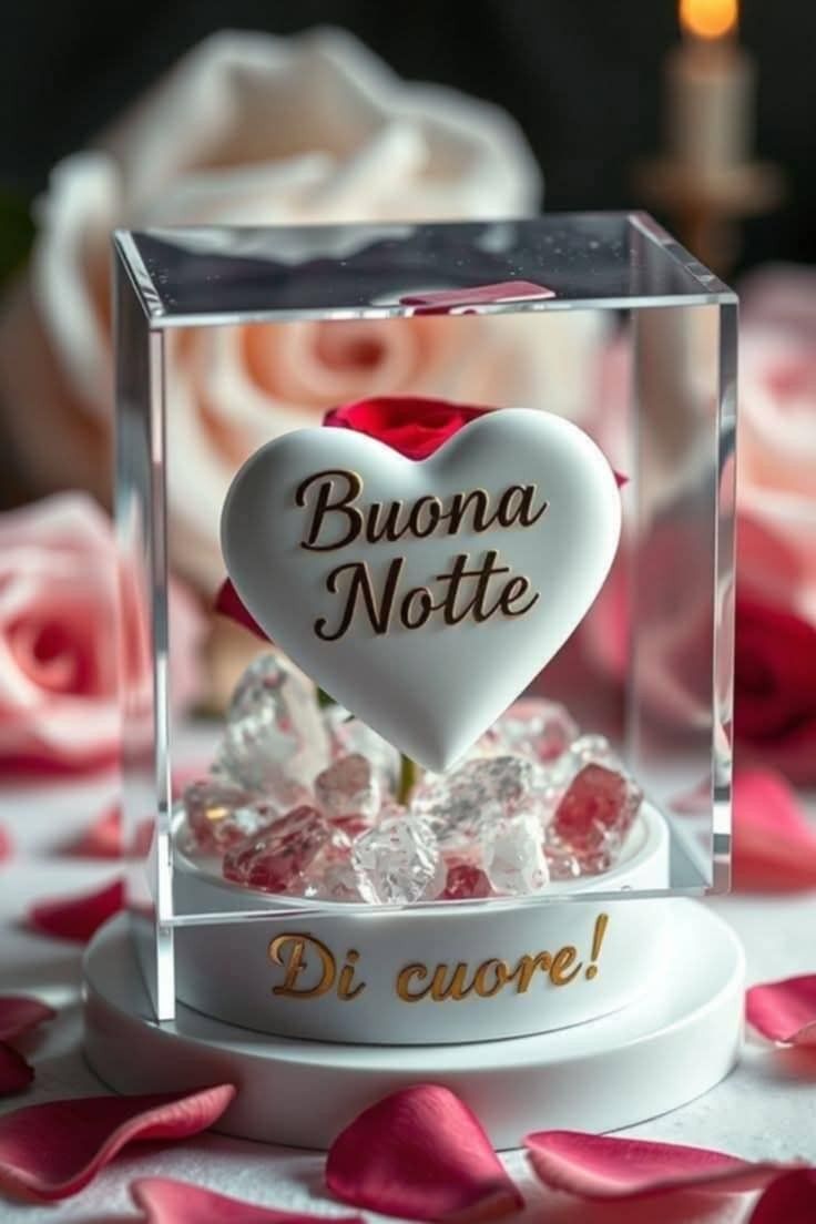 immagini buonanotte con fiori