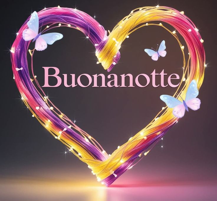 immagini buonanotte cuore