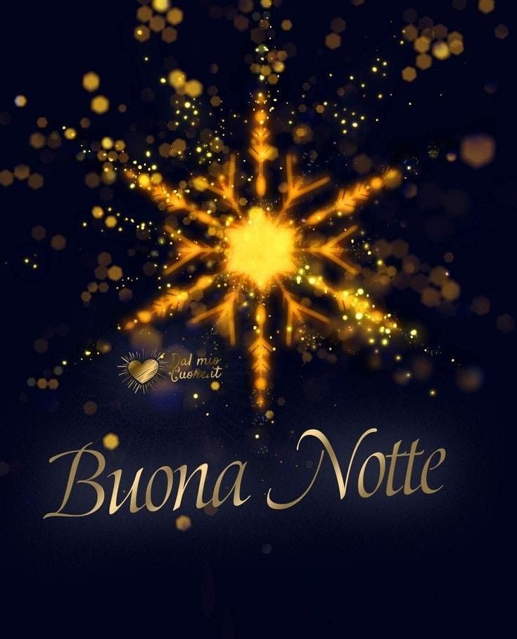 una dolce buonanotte a domani
